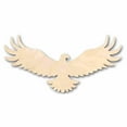 thumbnail image 1 of Unfinished Wood Eagle Shape - Animal - Wildlife - Craft - up to 46" DIY 6" / 1/8", 1 of 3