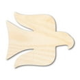 thumbnail image 1 of Unfinished Wood Eagle Totem Shape - Craft - up to 46" 8" / 1/4", 1 of 5