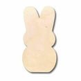 thumbnail image 1 of Unfinished Wood Easter Bunny Marshmallow Cutout - Craft- up to 46" DIY 16" / 1", 1 of 4