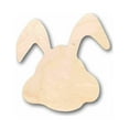 thumbnail image 1 of Unfinished Wood Easter Bunny Silhouette - Craft- up to 46" DIY 16" / 1", 1 of 3