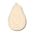thumbnail image 1 of Unfinished Wood Etched Avocado Shape 7" / 1/4", 1 of 2