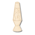 thumbnail image 1 of Unfinished Wood Etched Lava Lamp Shape 4" / 1/4", 1 of 2