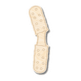 thumbnail image 1 of Unfinished Wood Etched Mozzarella Shape 30" / 1/4", 1 of 2