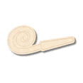 thumbnail image 1 of Unfinished Wood Etched Noise Maker Shape 10" / 1/8", 1 of 2