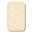 thumbnail image 1 of Unfinished Wood Etched Pastry Shape 3" / 1/4", 1 of 2