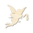 thumbnail image 1 of Unfinished Wood Fairy Lantern Silhouette | DIY Mythical Craft Cutout 18" / 1/8", 1 of 3