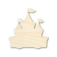 thumbnail image 1 of Unfinished Wood Fairytale Castle Silhouette - Medieval Craft - up to 46" DIY 20" / 1/2", 1 of 4