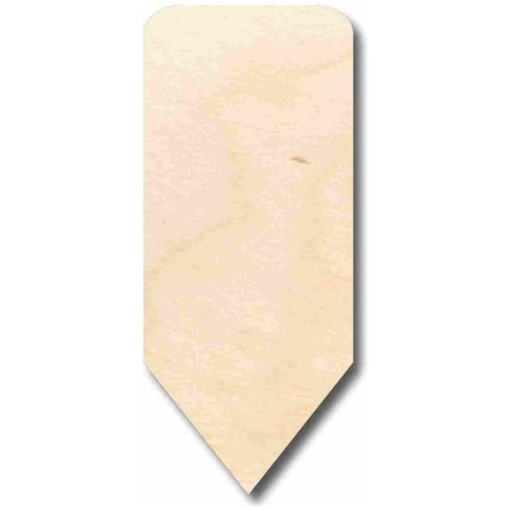 Unfinished Wood Fat Pencil Silhouette - Craft- up to 46" DIY 36" / 3/4"