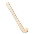 thumbnail image 1 of Unfinished Wood Field Hockey Stick Silhouette - Craft- up to 46" DIY 36" / 1/2", 1 of 3