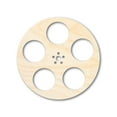 thumbnail image 1 of Unfinished Wood Film Reel Shape 42" / 1", 1 of 4