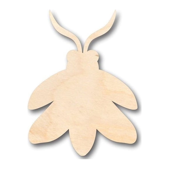 Unfinished Wood Firefly Shape -Insect - Animal - Wildlife - Craft - up to 46" DIY 24" / 1/2"