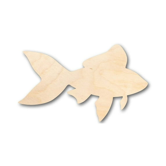 Unfinished Wood Fish Shape - Ocean - Animals - Craft - up to 46" DIY 20" / 1/4"