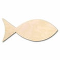 thumbnail image 1 of Unfinished Wood Fish Shape Silhouette - Craft- up to 46" DIY 18" / 1", 1 of 7