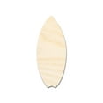 thumbnail image 1 of Unfinished Wood Fishtail Surfboard Shape 18" / 1", 1 of 4