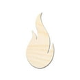 thumbnail image 1 of Unfinished Wood Flame Shape 30" / 1/2", 1 of 3