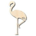 thumbnail image 1 of Unfinished Wood Flamingo Shape - Animal - Bird - Wildlife - Craft - up to 46" DIY 20" / 1/2", 1 of 3