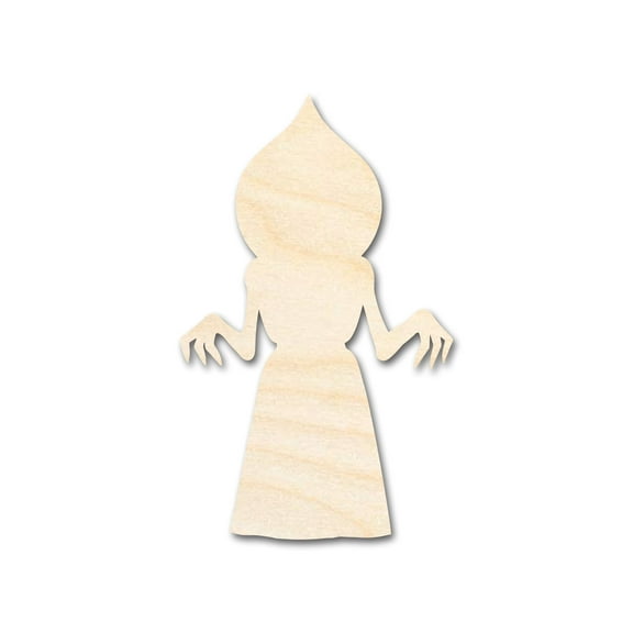 Unfinished Wood Flatwoods Monster Shape - Craft - up to 46" 3" / 1/8"