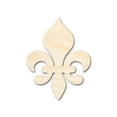 thumbnail image 1 of Unfinished Wood Fleur-di-Lis Silhouette 30" / 1", 1 of 3