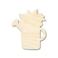thumbnail image 1 of Unfinished Wood Floral Watering Can Shape 8" / 1/4", 1 of 3