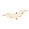 thumbnail image 1 of Unfinished Wood Flying Bat Shape - Craft - up to 46" 24" / 3/4", 1 of 5