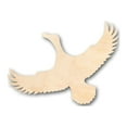thumbnail image 1 of Unfinished Wood Flying Duck Shape - Animal - Wildlife - Craft - up to 46" DIY 24" / 1/8", 1 of 3