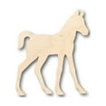 thumbnail image 1 of Unfinished Wood Foal Horse Shape - Animal - Craft - up to 24" DIY 46" / 3/4", 1 of 3