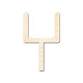 thumbnail image 1 of Unfinished Wood Football Field Goal Shape | DIY Craft Cutout 14" / 1/2", 1 of 3