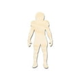 thumbnail image 1 of Unfinished Wood Football Player Silhouette | DIY Sports Craft Cutout | up to 46" DIY 24" / 3/4", 1 of 3