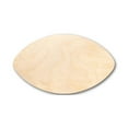 thumbnail image 1 of Unfinished Wood Football Shape - Craft - up to 46" 46" / 3/4", 1 of 3