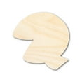 thumbnail image 1 of Unfinished Wood Fortune Cookie Shape 7" / 1/2", 1 of 3