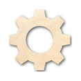 thumbnail image 1 of Unfinished Wood Gear Shape - Steampunk Wedding DIY - Craft - up to 46" DIY 20" / 1", 1 of 3
