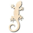 thumbnail image 1 of Unfinished Wood Gecko Shape - Animal - Craft - up to 46" DIY 4" / 1/8", 1 of 3