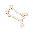 thumbnail image 1 of Unfinished Wood Gemini Constellation Shape - Zodiac Craft - up to 46" 8" / 1/4", 1 of 5