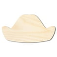 thumbnail image 1 of Unfinished Wood George Washington Hat Shape - Presidents Day Craft - up to 46" DIY 3" / 1/8", 1 of 3