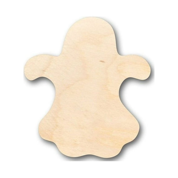 Unfinished Wood Ghost Shape - Halloween - Craft - up to 46" DIY 20" / 1/4"