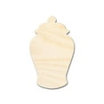 thumbnail image 1 of Unfinished Wood Ginger Jar Silhouette - Craft - up to 46" DIY 16" / 1/4", 1 of 4