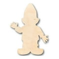 thumbnail image 1 of Unfinished Wood Gnome Shape - Garden - Mythical - Craft - up to 46" DIY 6" / 1/8", 1 of 3