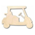 thumbnail image 1 of Unfinished Wood Golf Cart Silhouette - Craft- up to 46" DIY 14" / 1/4", 1 of 3