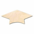 thumbnail image 1 of Unfinished Wood Graduation Cap Silhouette - Craft- up to 46" DIY 20" / 3/4", 1 of 3