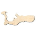 thumbnail image 1 of Unfinished Wood Grand Cayman Islands Shape - Craft - up to 46" DIY 14" / 1", 1 of 3