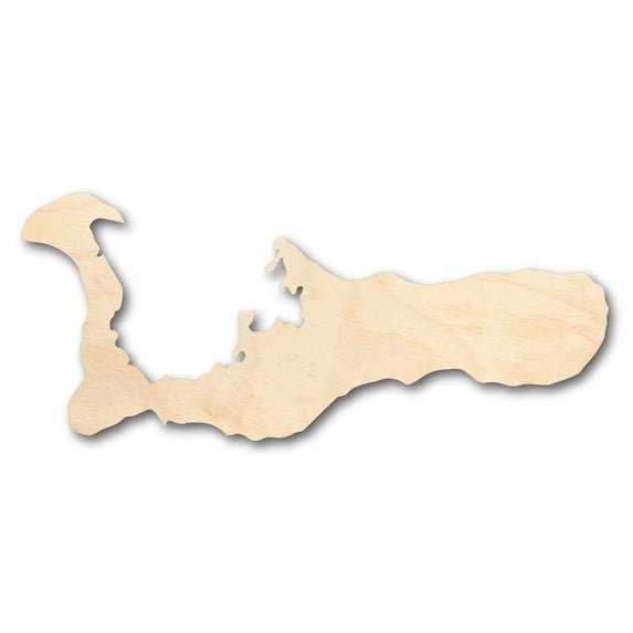 Unfinished Wood Grand Cayman Islands Shape - Craft - up to 46" DIY 5" / 1/4"
