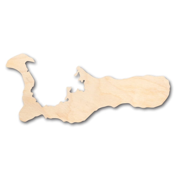 Unfinished Wood Grand Cayman Islands Shape - Craft - up to 46" DIY 6" / 1/2"