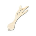 thumbnail image 1 of Unfinished Wood Green Onion Shape 14" / 3/4", 1 of 3