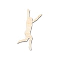 thumbnail image 1 of Unfinished Wood Gymnast Roundoff Shape | DIY Craft Cutout 8" / 1/8", 1 of 3