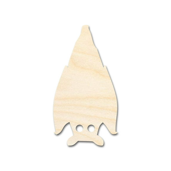 Unfinished Wood Hanging Bat Shape - Craft - up to 46" 12" / 1/2"
