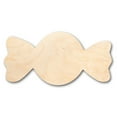 thumbnail image 1 of Unfinished Wood Hard Candy Shape - Craft - up to 46" DIY 6" / 1/2", 1 of 3