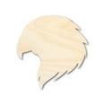 thumbnail image 1 of Unfinished Wood Hawk Mascot Shape 20" / 1/4", 1 of 3