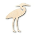 thumbnail image 1 of Unfinished Wood Heron Shape - Bird - Wildlife - Craft - up to 46" DIY 14" / 1/4", 1 of 3
