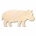 thumbnail image 1 of Unfinished Wood Hippo Shape - Animal - Wildlife - Craft - up to 46" DIY 10" / 1/8", 1 of 3