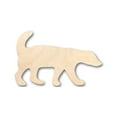 thumbnail image 1 of Unfinished Wood Honey Badger Shape - Animal - Wildlife - Craft - up to 46" DIY 7" / 1/2", 1 of 3